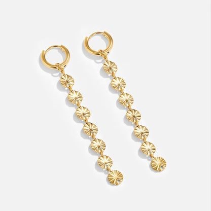 Amari 18K Gold Disc Earrings - My StoreEarrings