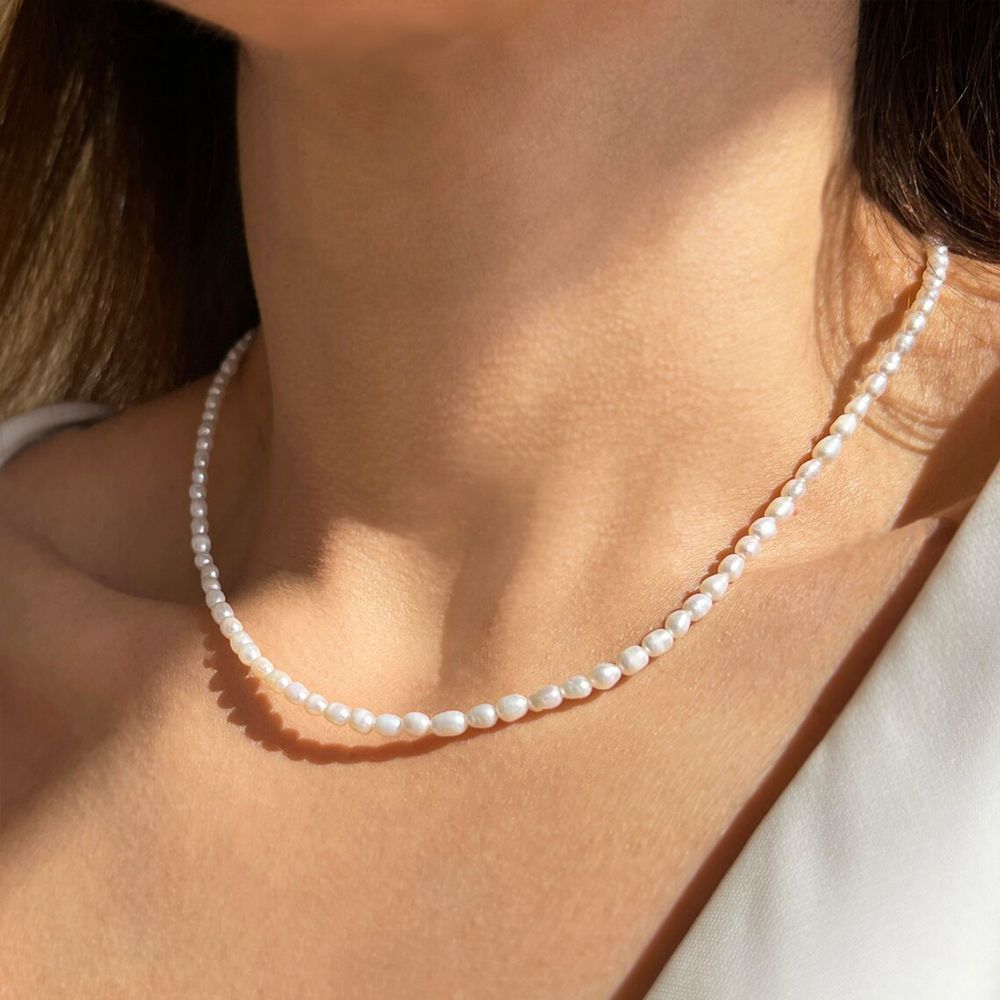 Amaya Pearl Choker - 4