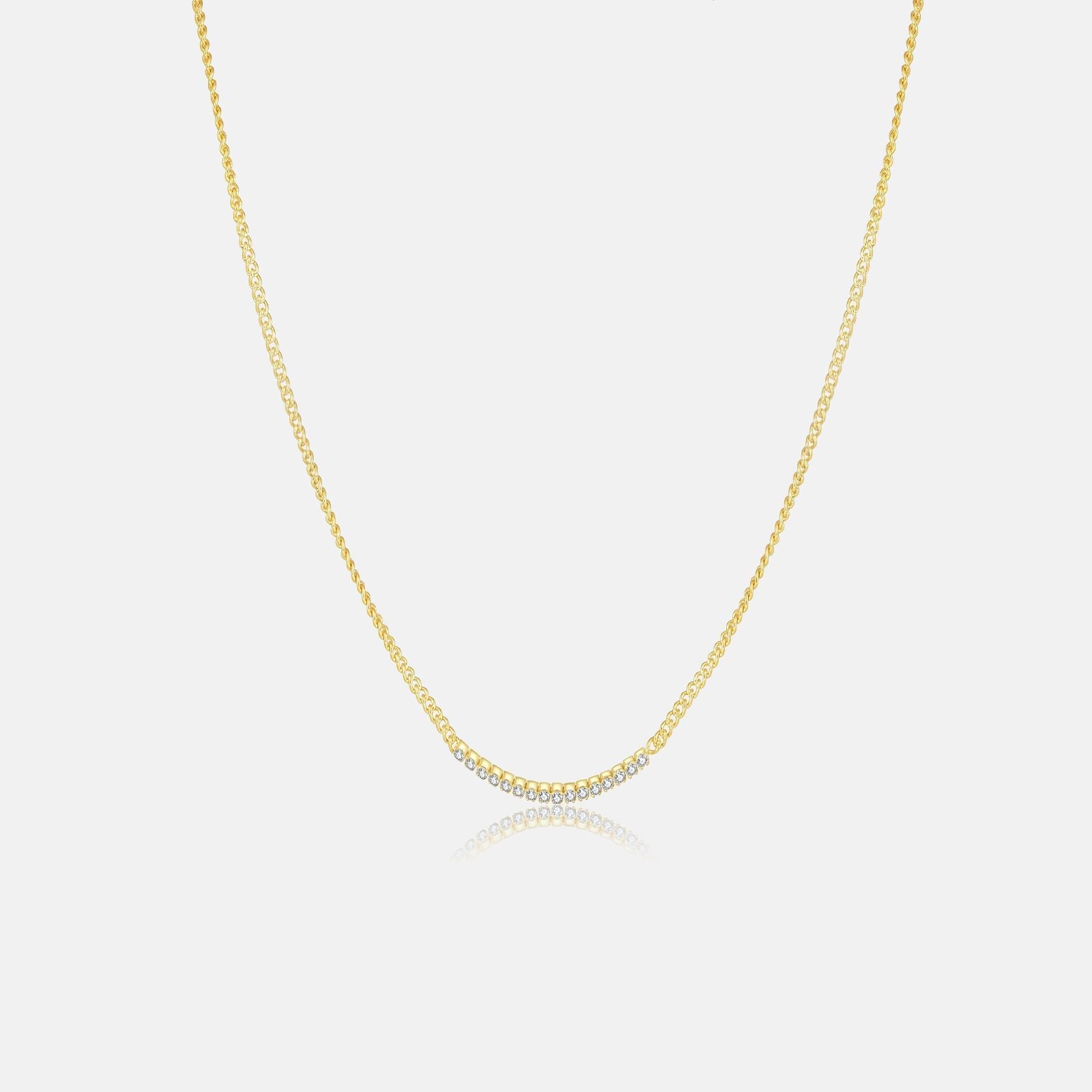 Amira Gold Necklace - Gold - 2