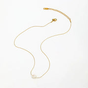 Anaëlle Pearl Necklace - Necklace - Gold - 5