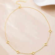 Anaïs Clover Necklace - Necklaces - Silver - 5