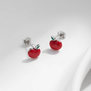 Apple Stud Earrings - NAVALLI