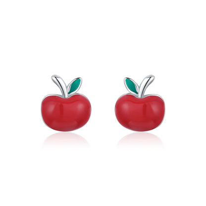 Apple Stud Earrings - NAVALLI