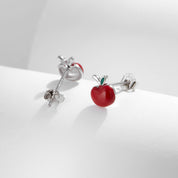 Apple Stud Earrings - 3