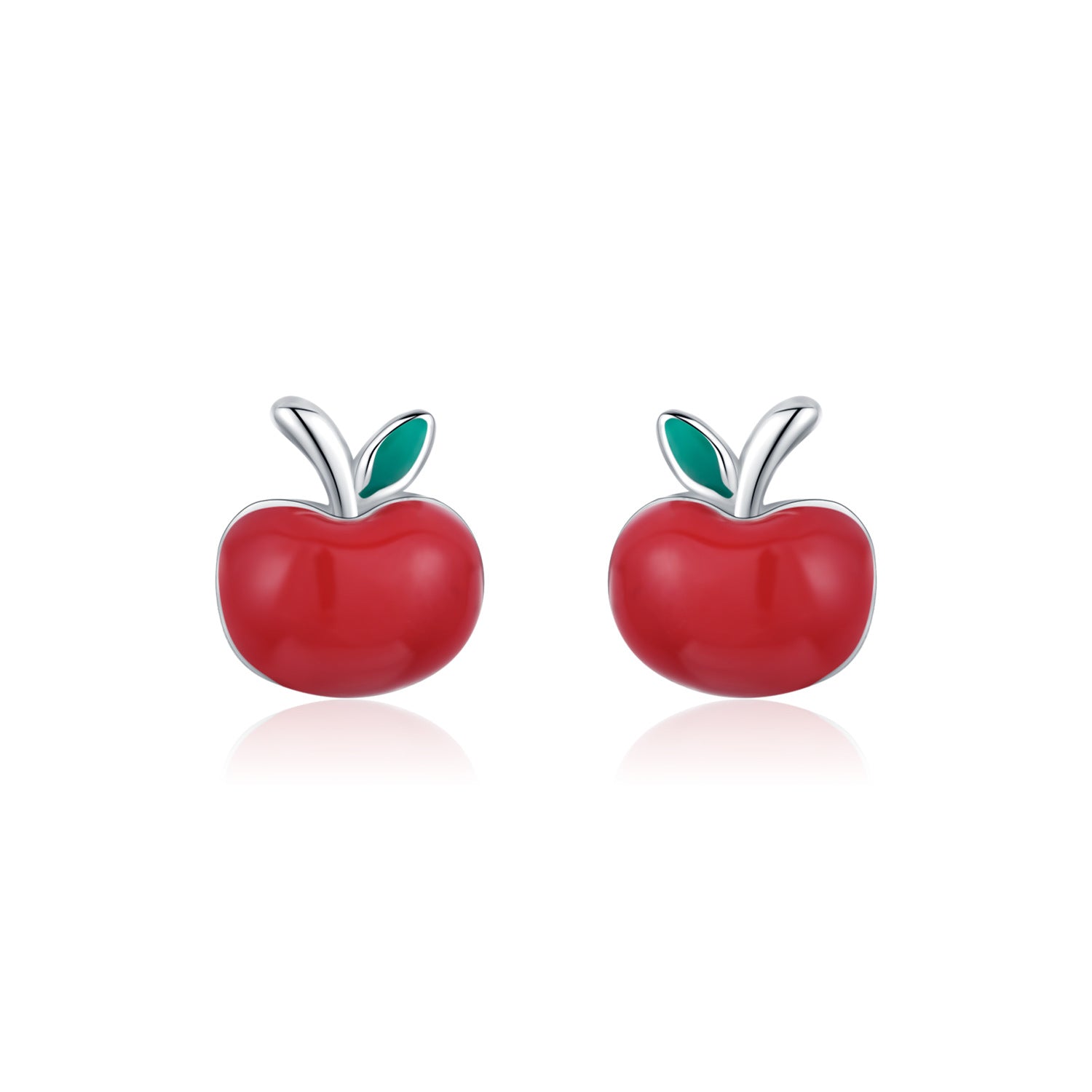 Apple Stud Earrings - 2