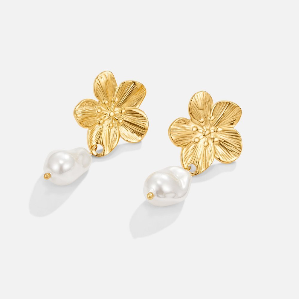 Arielle Pearl Earrings - Earrings - 2
