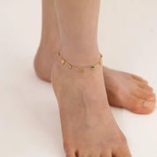 Aurelia Golden Dew Anklet - Gold - 3