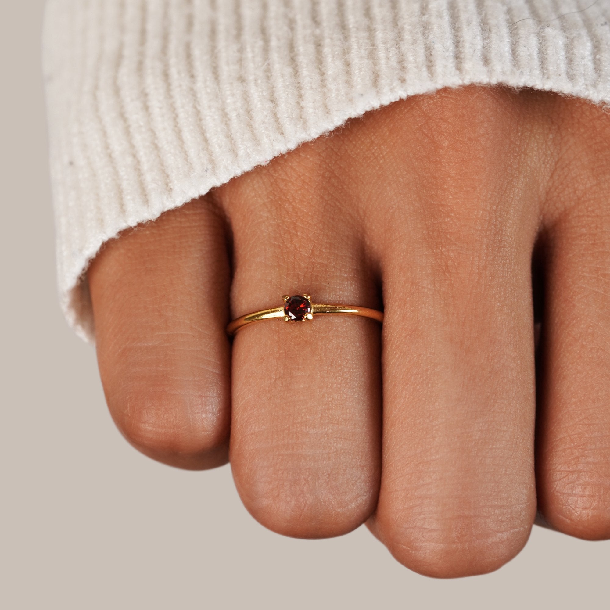 Aurora Birthstone Ring - NAVALLIRing