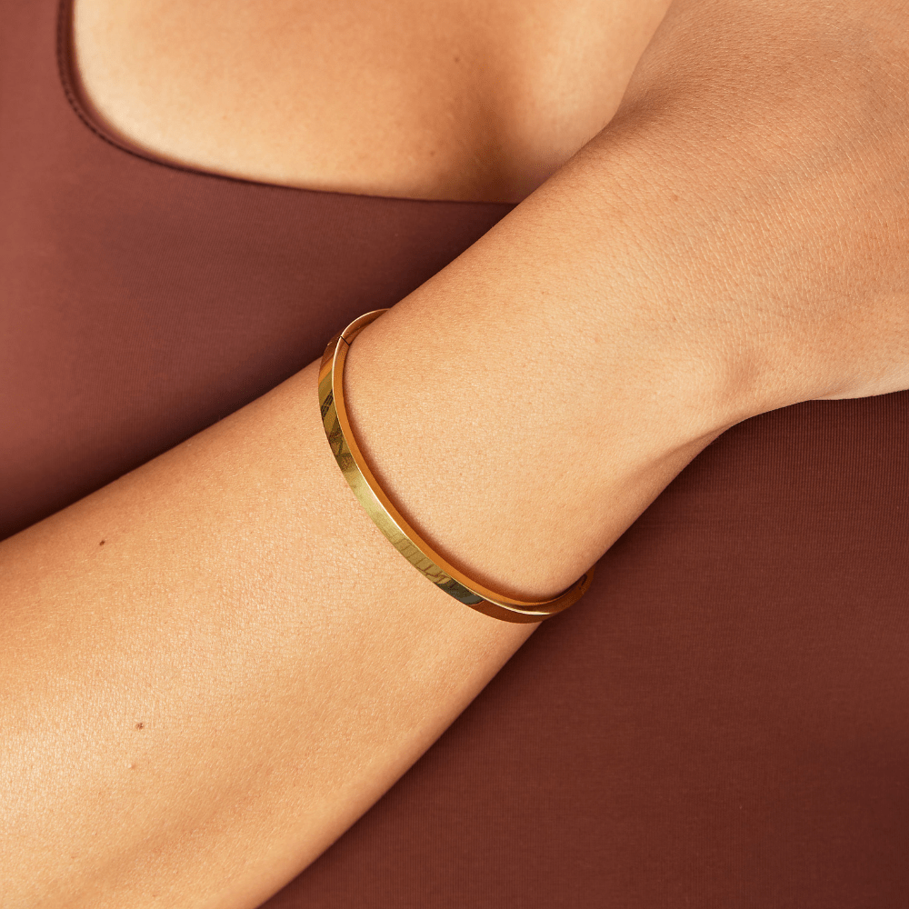 Aveline Gold Bangle - NAVALLIBracelet
