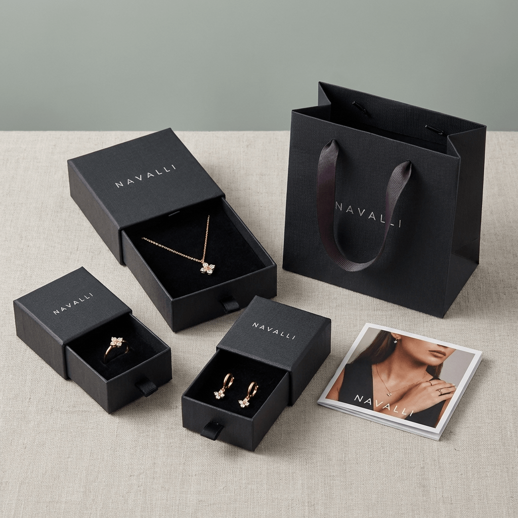 Ayla Charm Necklace - Platinum - 11