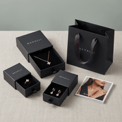 Ayla Charm Necklace - Platinum - 11