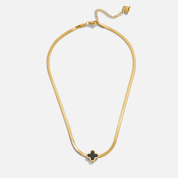 Azalea Lucky Clover Necklace - NAVALLINecklace