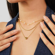 Bea Heart Necklace - NAVALLINecklace