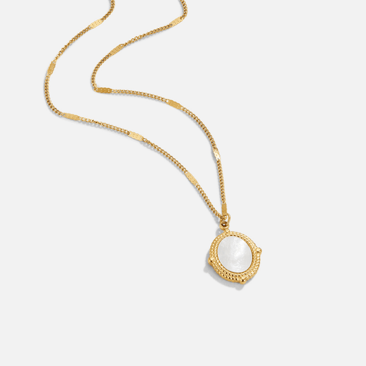 Bela Pearl Shell Pendant Necklace - My StoreNecklace