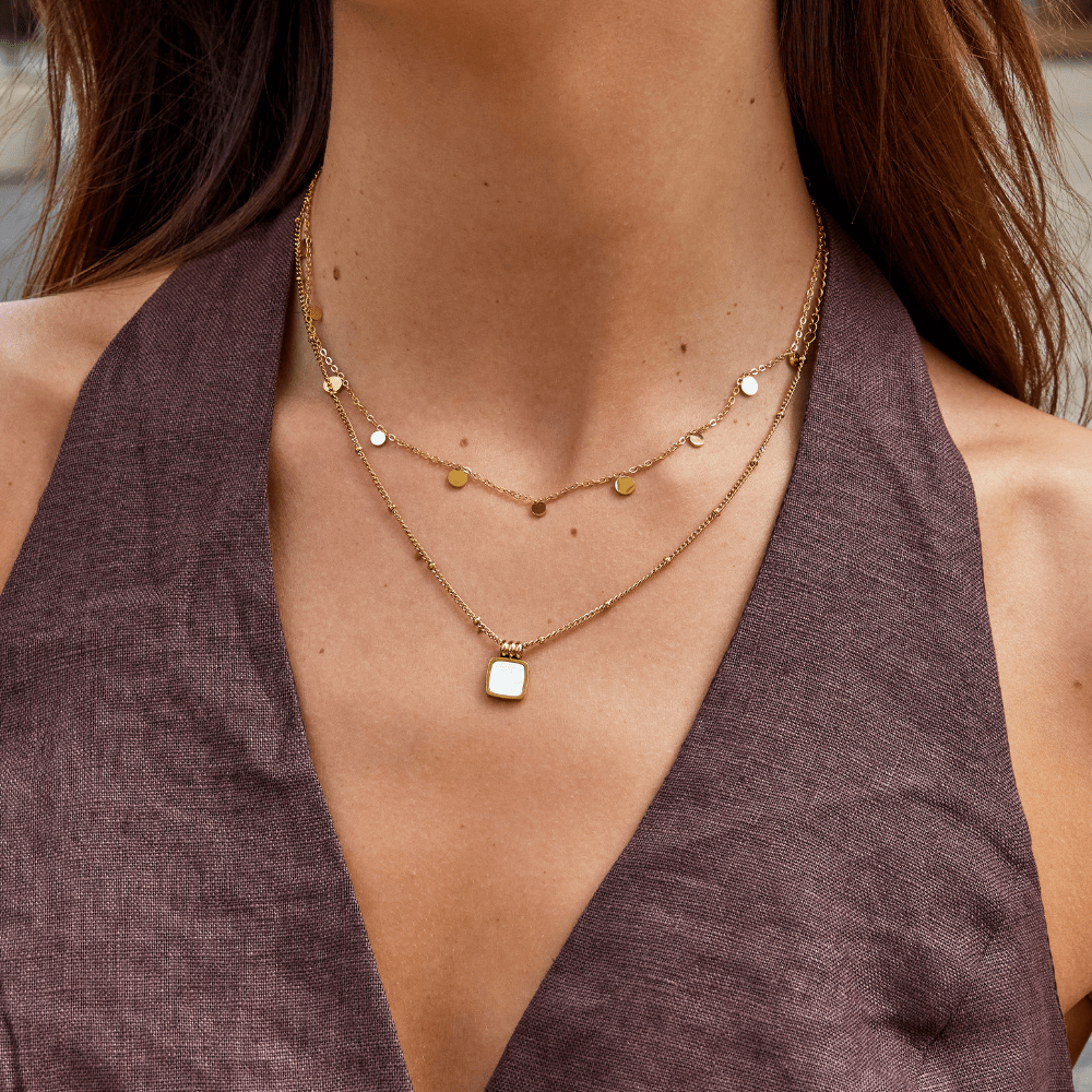 Bellamy Gold Necklace - NAVALLINecklace
