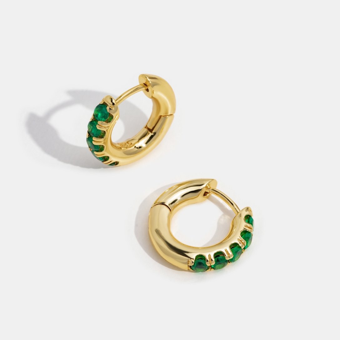 Bianca Emerald Earrings - NAVALLIEarrings