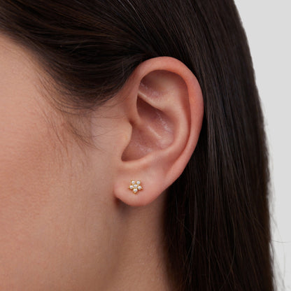 Blooming Flower Pearl Earrings - My StoreEarrings