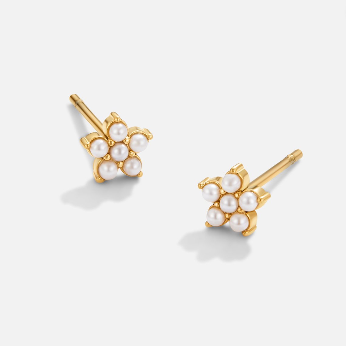 Blooming Flower Pearl Earrings - My StoreEarrings