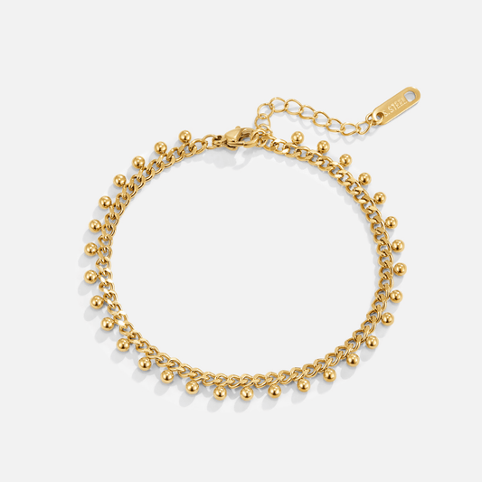 Brie Cuban Chain Droplet Bracelet - My StoreBracelet