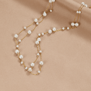 Calla Pearl Layered Necklace - Necklace - 4