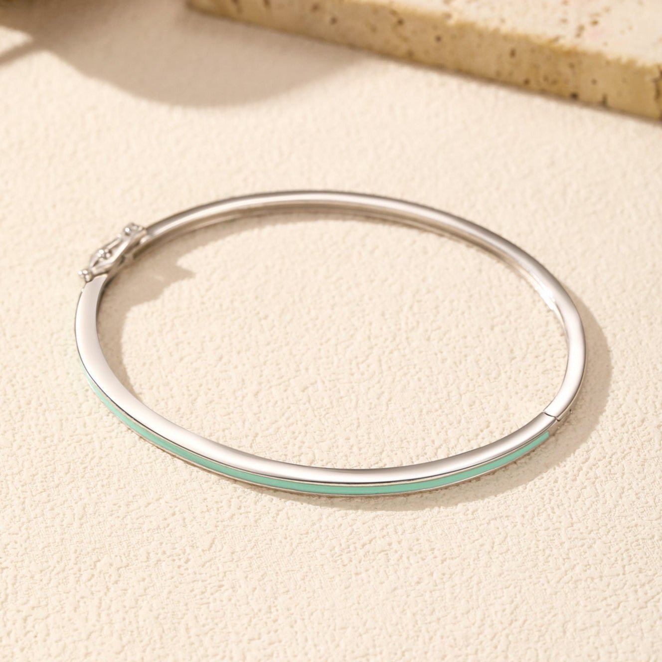 Camille Sterling Silver Bangle - 54 MM - 7