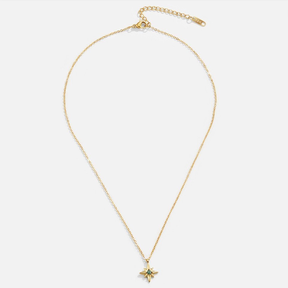 Celestial Emerald Necklace - Necklace - 5