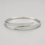Céline Glow Silver Bangle - Bracelet - 160mm - 5