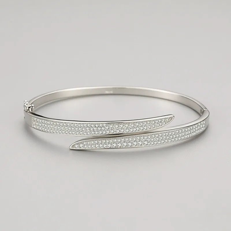 Céline Glow Silver Bangle - Bracelet - 160mm - 5