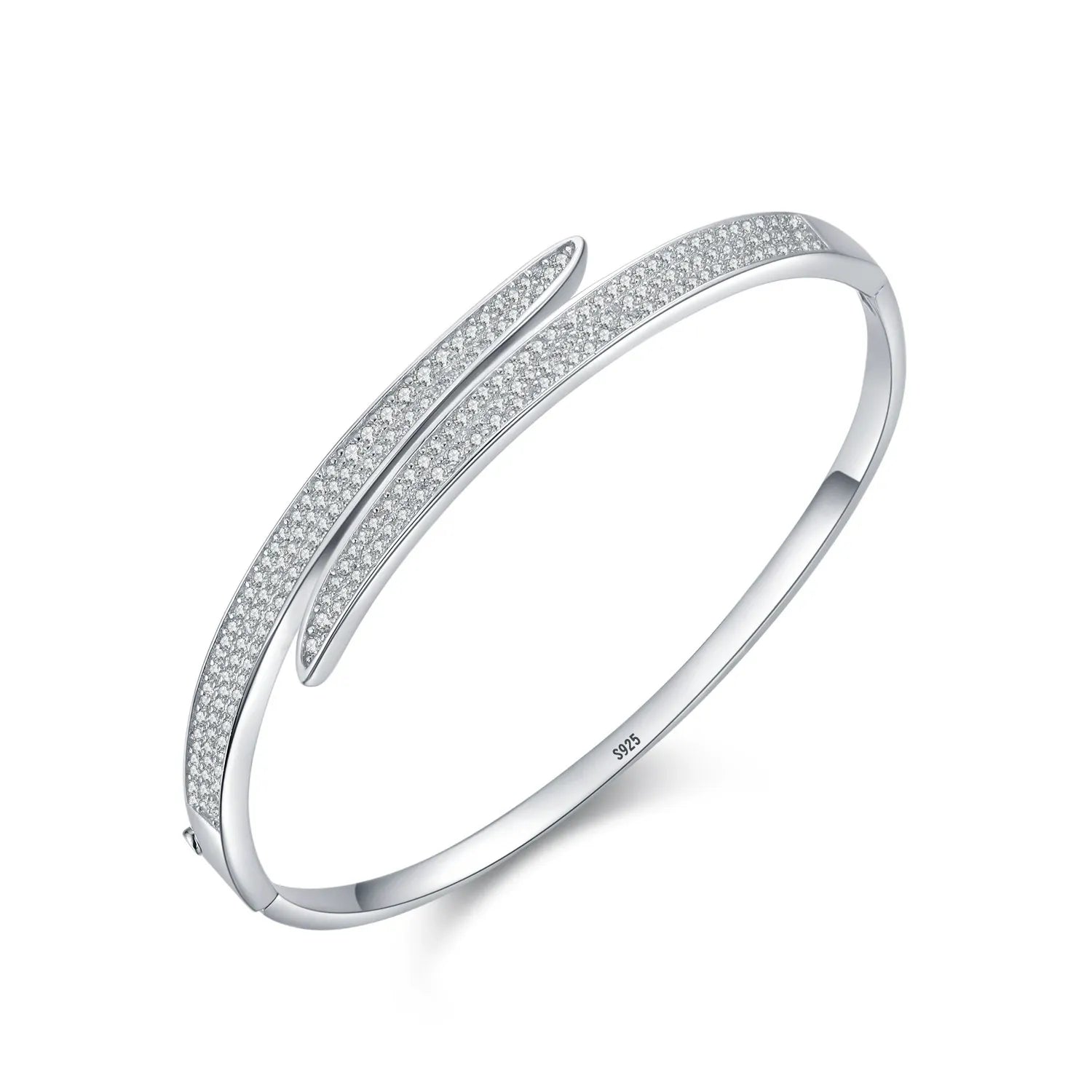 Céline Glow Silver Bangle - Bracelet - 160mm - 2