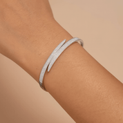 Céline Glow Silver Bangle - Bracelet - 160mm - 1