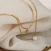 Céline Pearl Necklace - 4