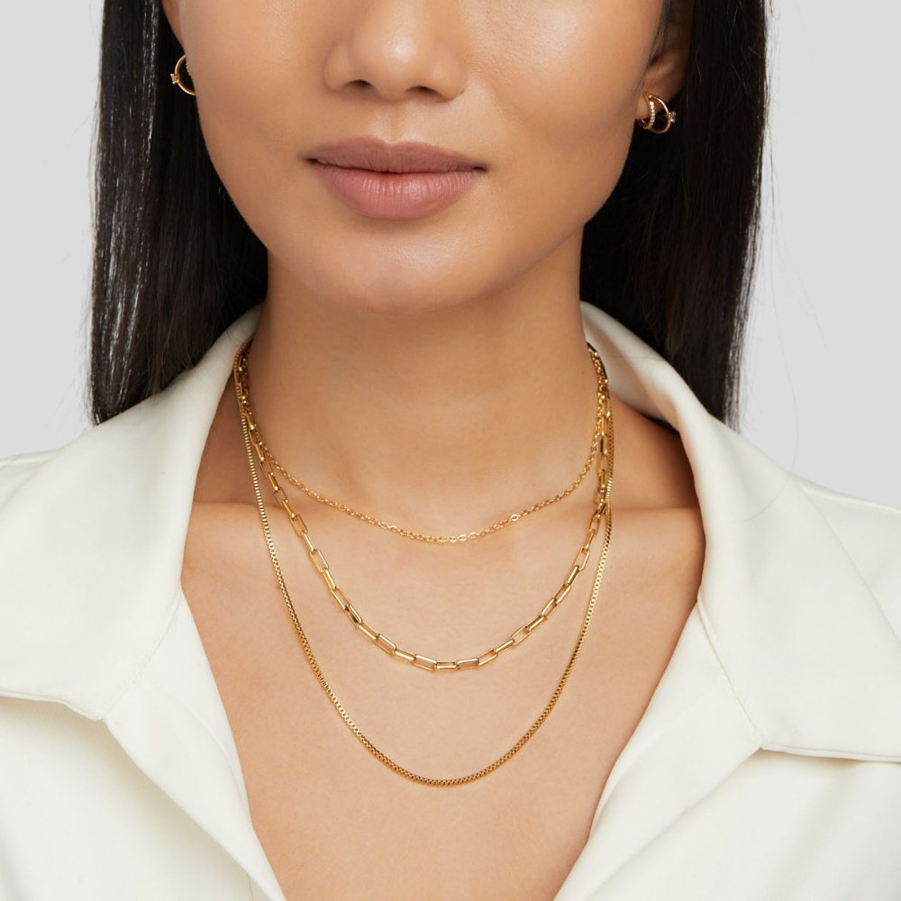 Chain Twisted Necklace - NAVALLINecklace