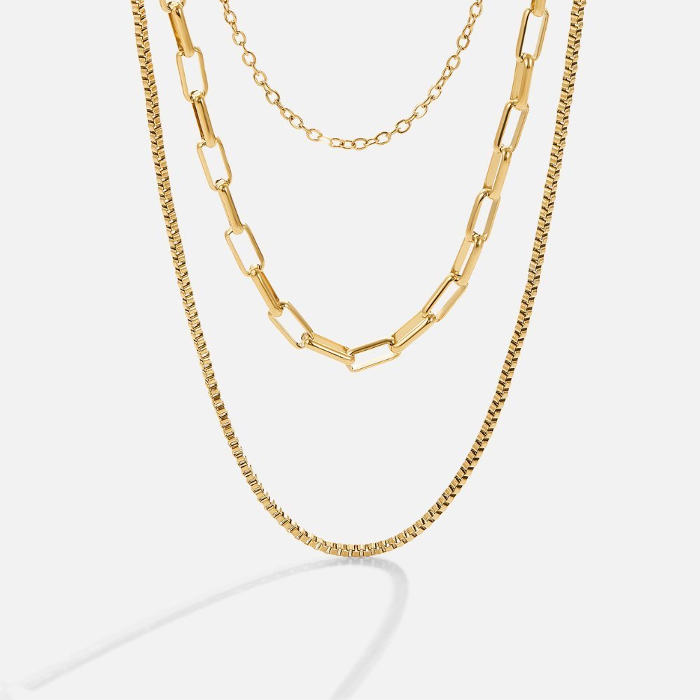 Chain Twisted Necklace - NAVALLINecklace