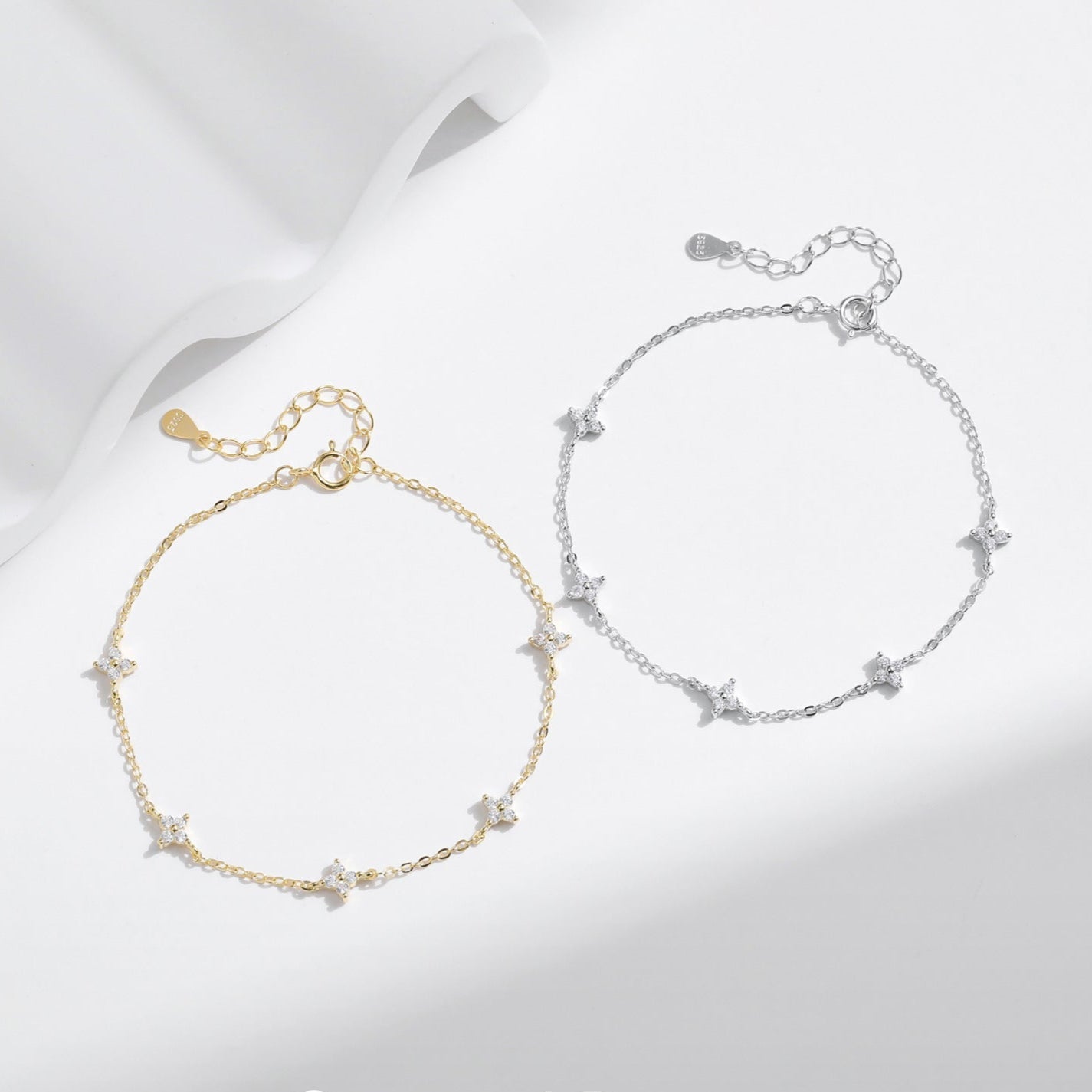 Chiara Sterling Silver Bracelet - NAVALLI