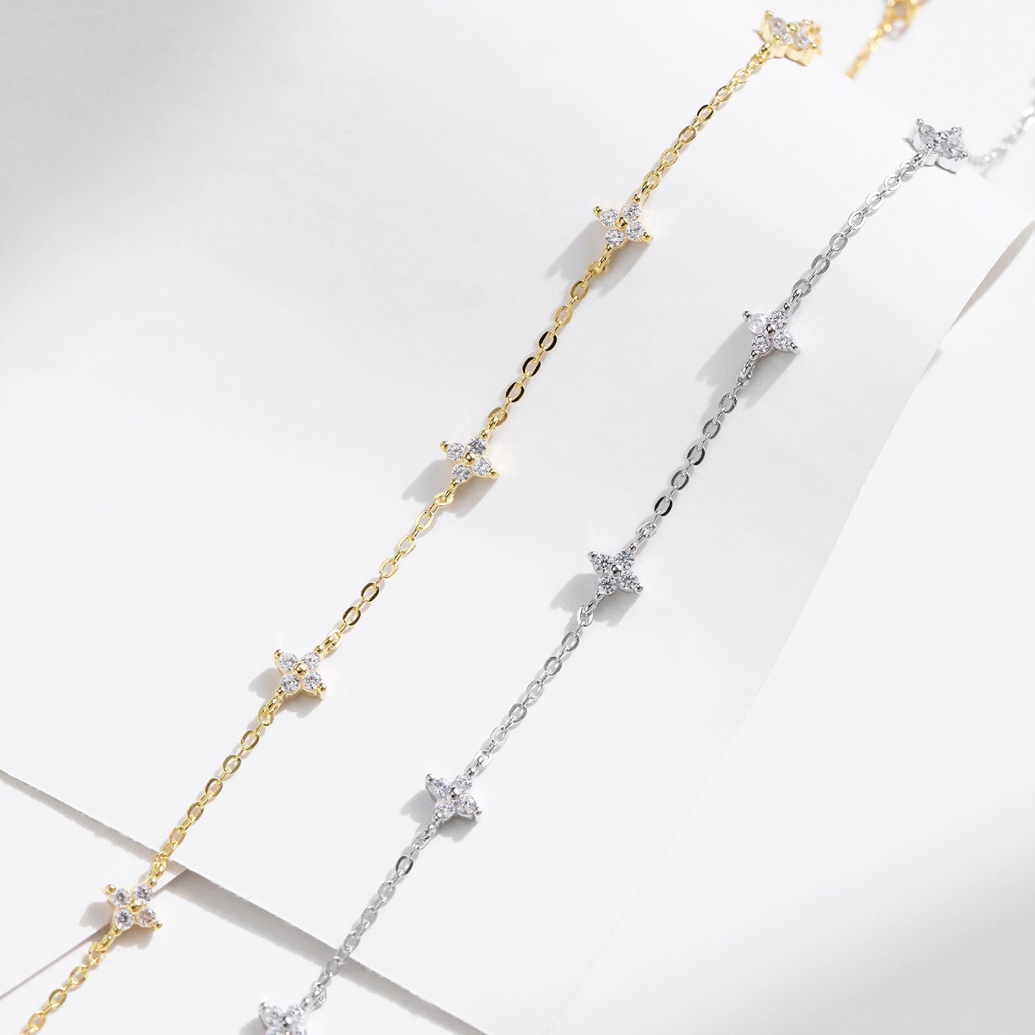 Chiara Sterling Silver Bracelet - Gold - 2