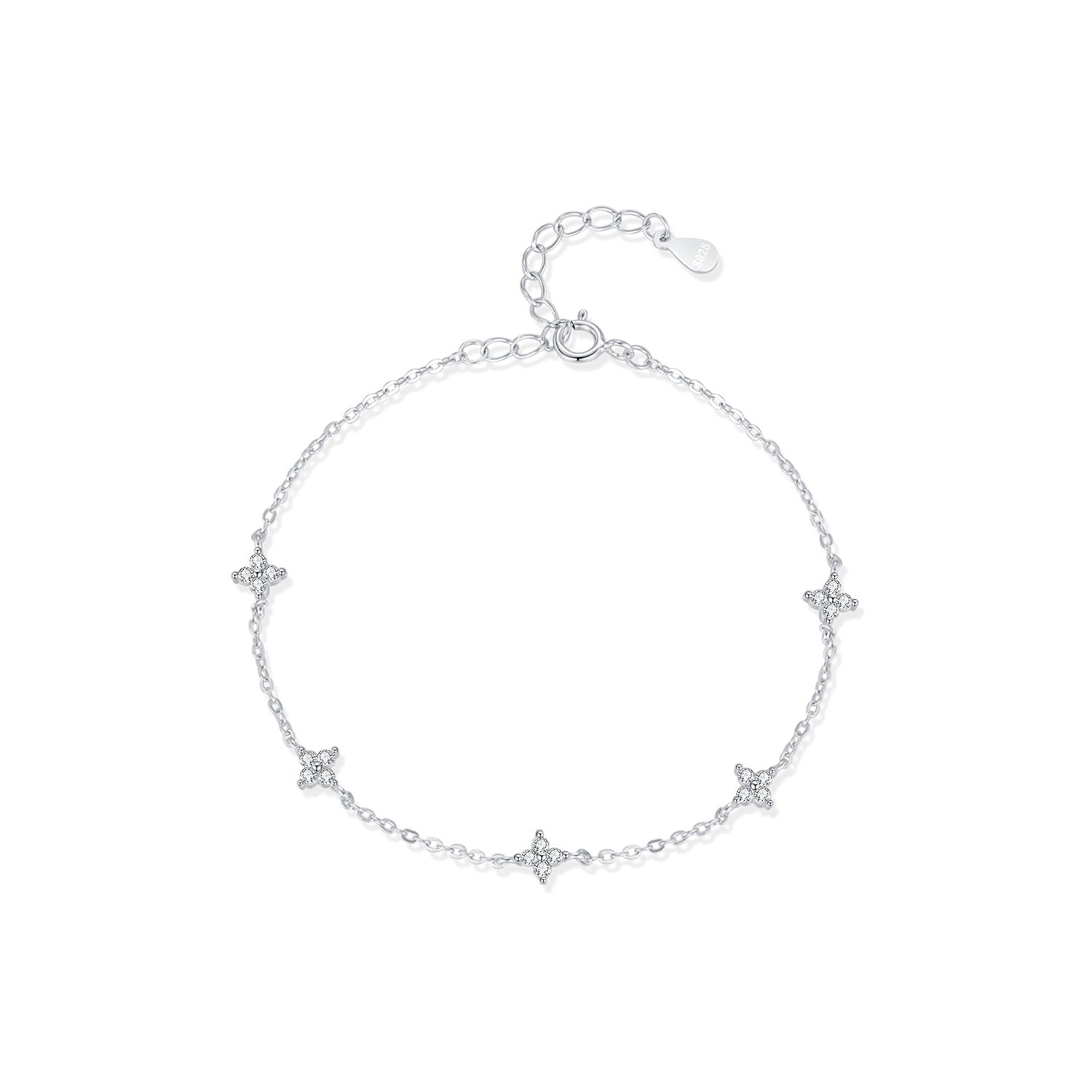 Chiara Sterling Silver Bracelet - Silver - 3