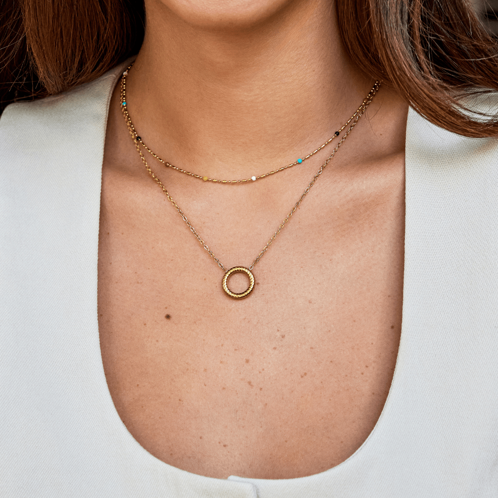 Cirra Halo Necklace - NAVALLINecklace
