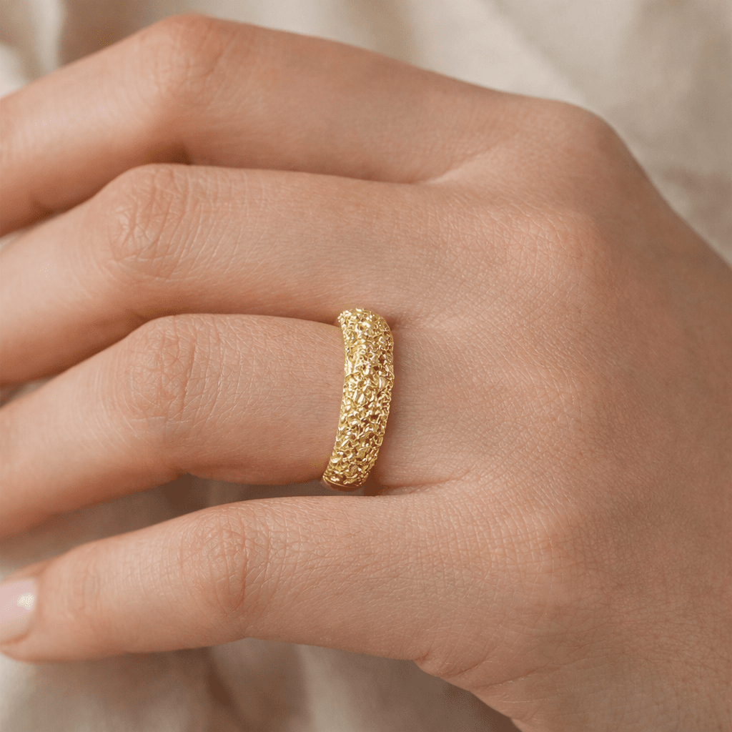 Clara Dome Ring - Gold - US 6 | UK L - 1