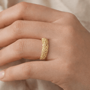 Clara Dome Ring - Gold - US 6 | UK L - 1