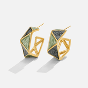 Cleo Emerald Earrings - Earrings - 2