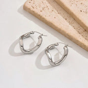 Cleo Hoop Earrings - Gold - 6