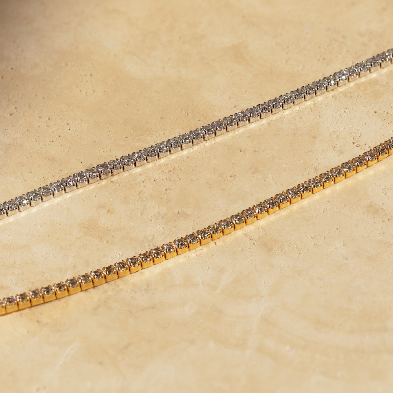 Cleo Tennis Choker - Sterling Silver - 7