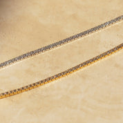 Cleo Tennis Choker - Sterling Silver - 7