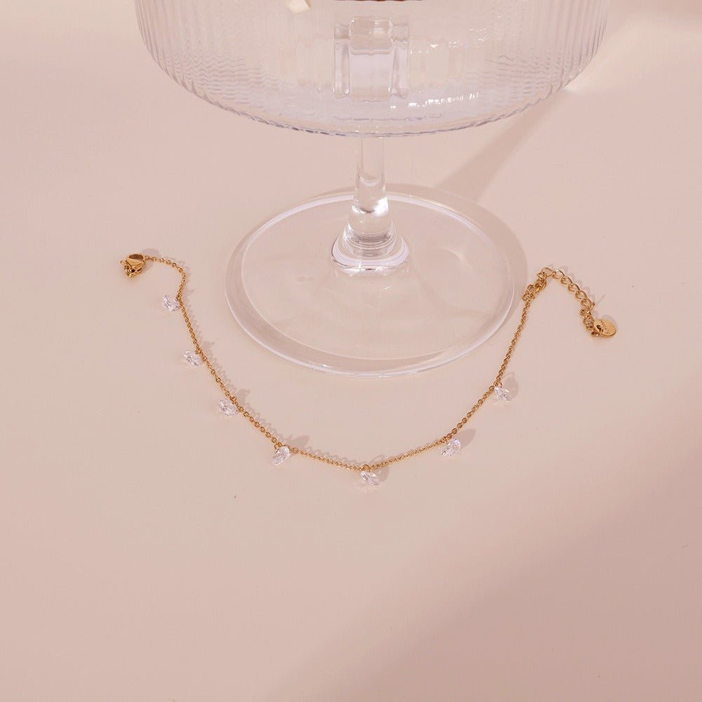 Colette Starlight Anklet - Anklet - Crystal - 2