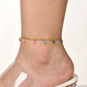Colette Starlight Anklet - Anklet - Rainbow - 3