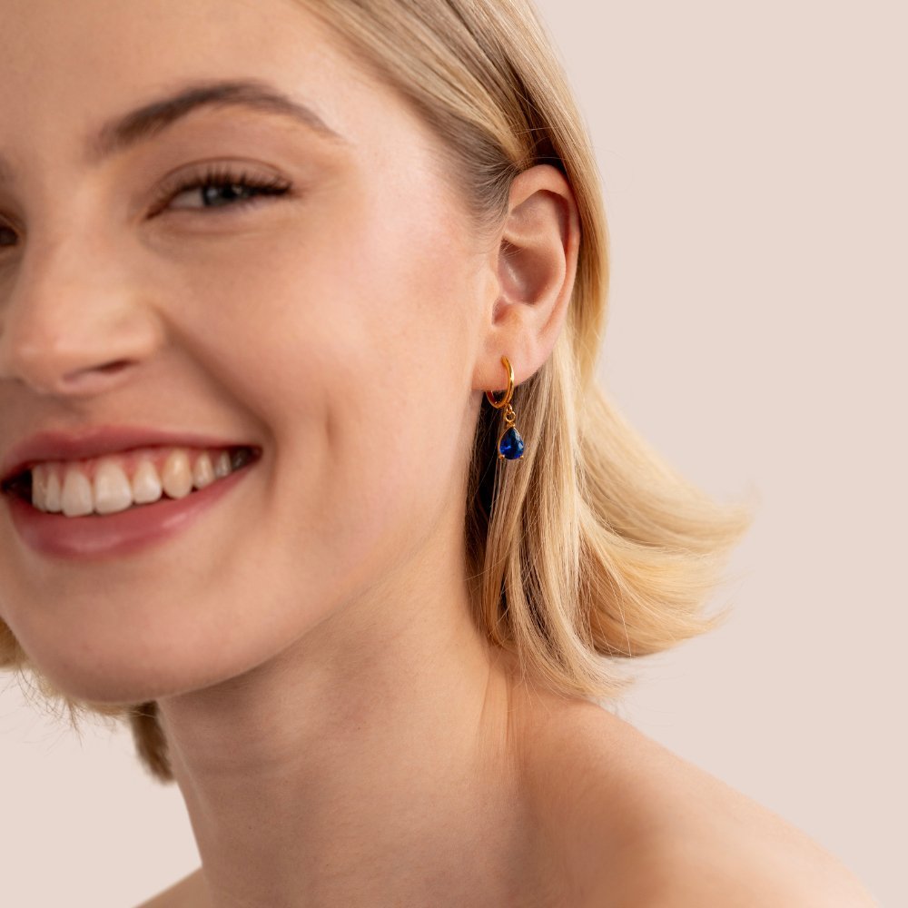 Dahlia Gemstone Earrings - Earrings - 4