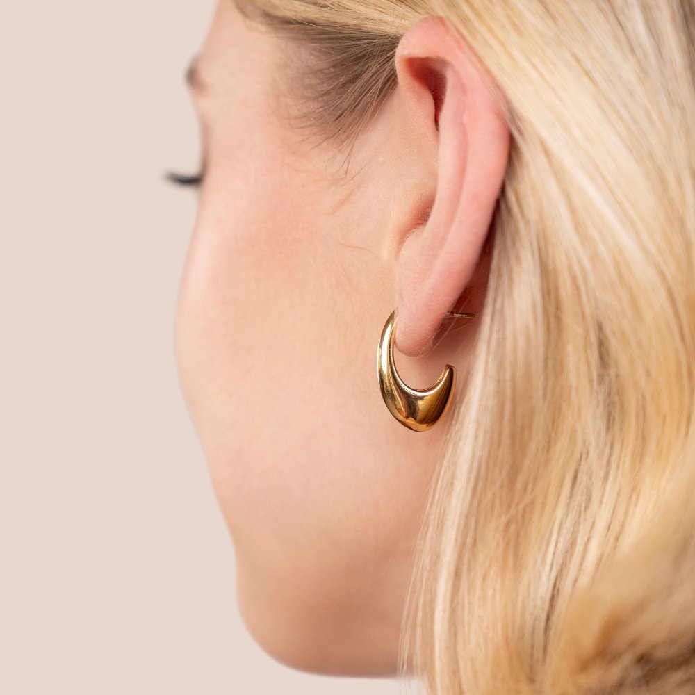 Dahlia Gold Earrings - Earrings - 4