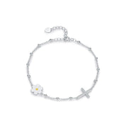 Daisy Cross Bracelet - NAVALLIBracelet