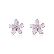 Daisy Sterling Silver Studs - NAVALLI
