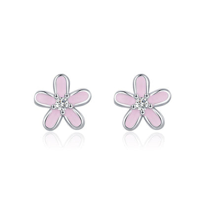 Daisy Sterling Silver Studs - NAVALLI